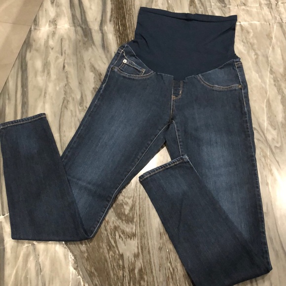 led maternity Denim - LED MATERNITY BLUE JEANS